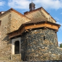 Nová došková střecha nad věžičkou